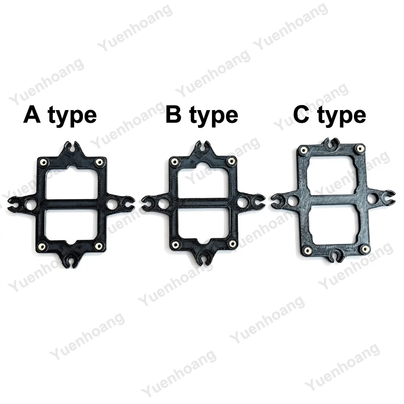 2PC For DJI O4 Air Unit Canopy II Adapter Compatible with BetaFPV Pavo20/Femto/Pico FPV Whoop Drone Vibration Dampening Mod Part