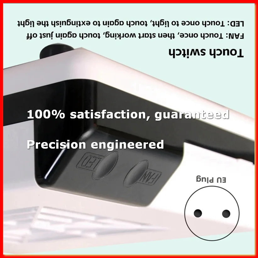 Dust Collecto Absorber Filter Extractor Purifying for Beauty Salon Nail Art Engraver Vacuum Cleaner EU Plug-A13G