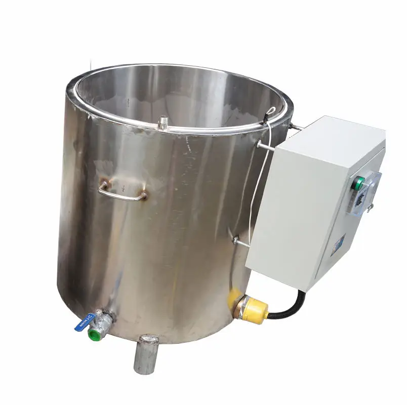 New Stainless Steel Sugar Wax Warmer Heater 120kg Capacity Wax Candle Melter Machine