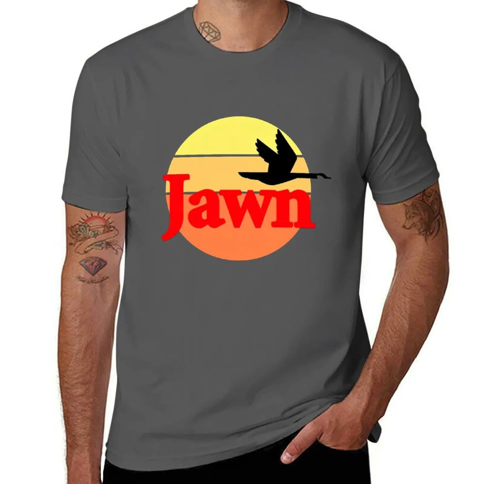 

Jawn Wawa T-Shirt Fitness Training Breathable Tee