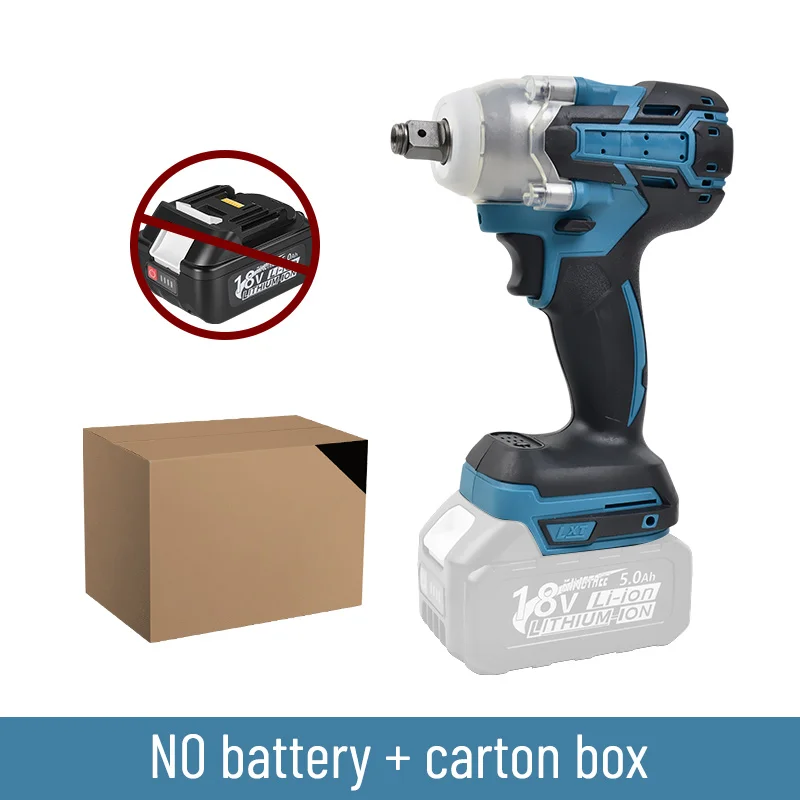 

TW285 520N.m Cordless Electric Impact Wrench Brushless Electric Wrench Hand Drill Socket Power Tool For Makita 18V Battery