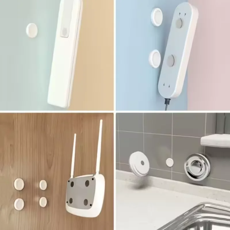 تخزين جديد صغير المغناطيسي المقرب حامل التحكم عن بعد جدار جبل لاصق التحكم عن بعد حامل التلفزيون عن بعد قوس المنزلية #5