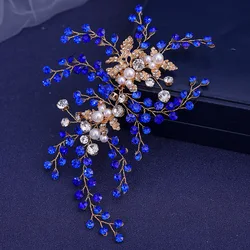Fashion Rhinestone Headband Bride Headdress for Hair Accessory Women Handmade Headband Bridal Headwear Wedding Headpieces