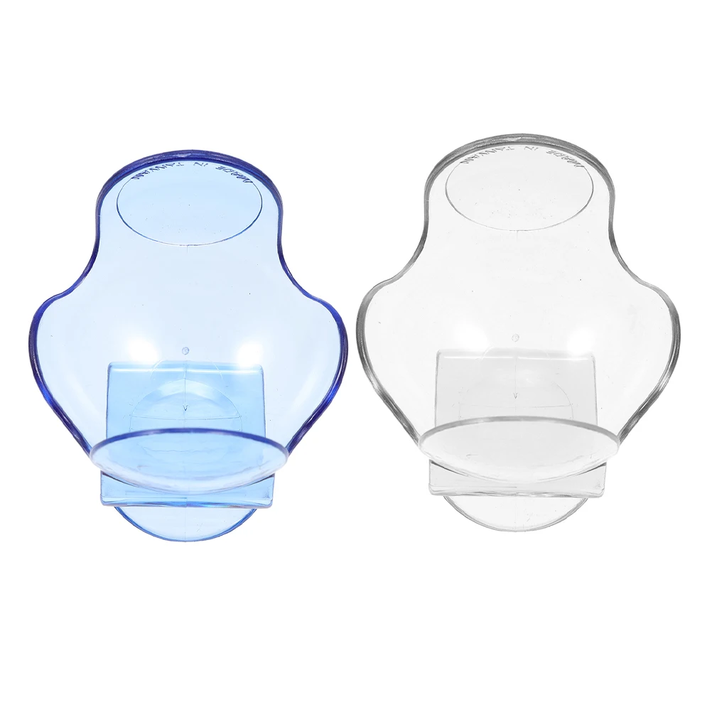 

2Pcs Transparent Tennis Ball Holder Clip-on Waistband Blue Training Tools Accessories Portable Tennis Supplies