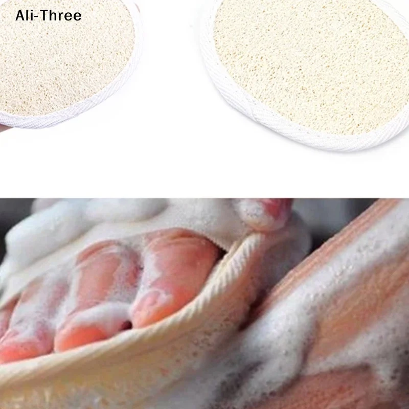 

1PCS Scrub Exfoliating Sponge Brush Back Scrub Exfoliating Facial Massage Scrub Pad Durable Multicolor Deep Cleaning Tool