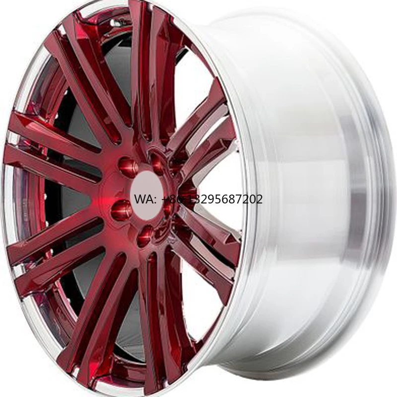 

Wheel Rim Car Custom Luxury 18 19 20 21 22 24inches 2 Pieces Forged Wheels 5x112 Alloy Forged Rims For Lexus Es Tesla Model Y