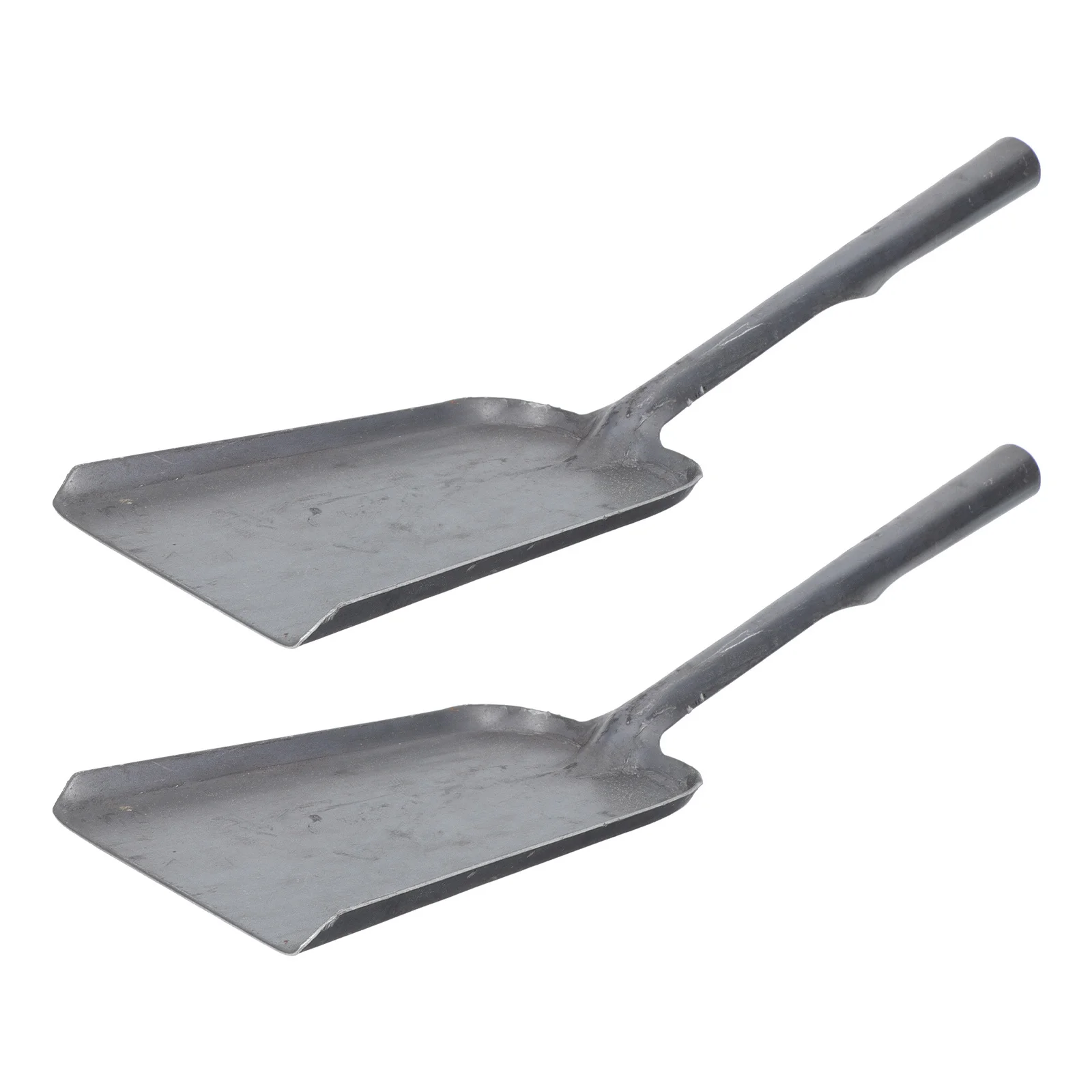 

2Pcs Kitchen Ash Shovels Strong Iron Multifunctional Coal Spade for Stove Bbq Pan Efficient Easy Clean Storage