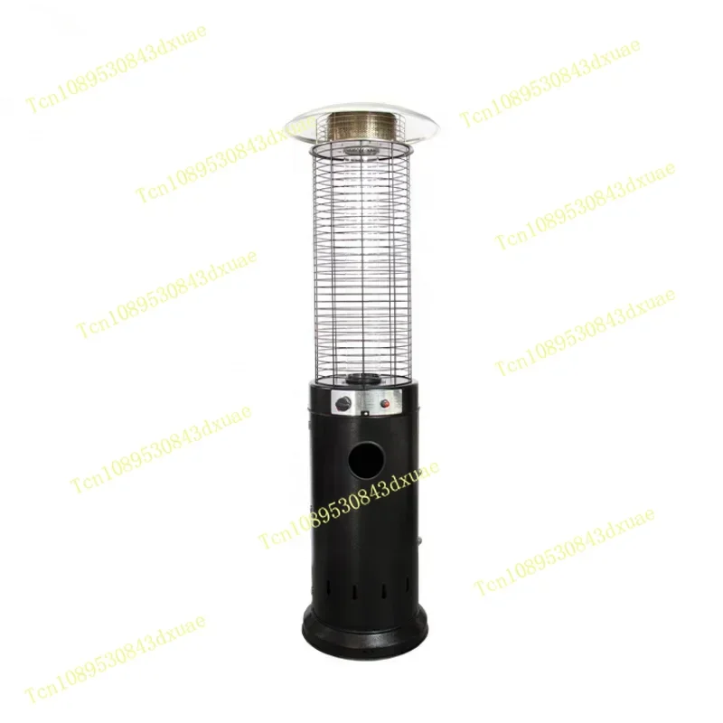 Mushroom Patio Heater Outdoor Garden 11kw Round Glass Tube Flame Heater  Garden Supplies