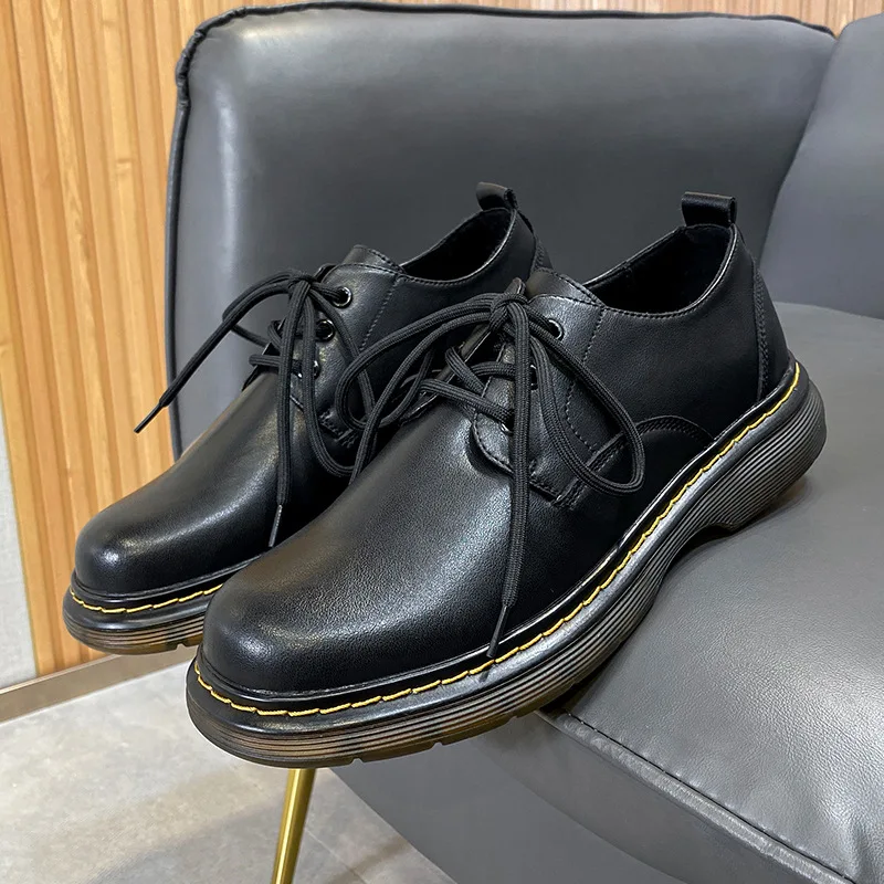 

Oxford Man Shoes High Quality Black Leather Shoes Men Formal Fashion Dress Shoes for Men Office 2026 Chaussure De Homme Sapato