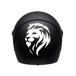 Pegatina de vinilo de León para motocicleta, calcomanía decorativa para casco de Motor, pegatinas de León