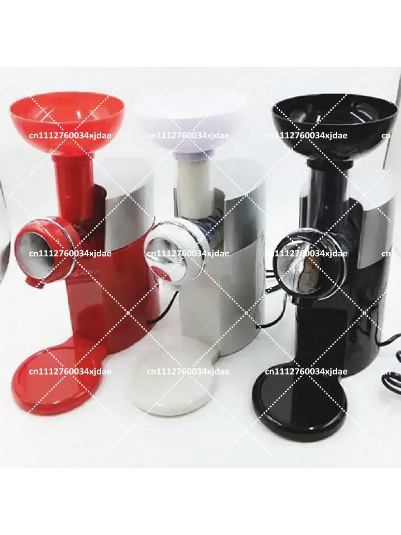 220V Automatic Frozen Fruit Ice Cream Machine Dessert Milkshake Maker for Home Use
