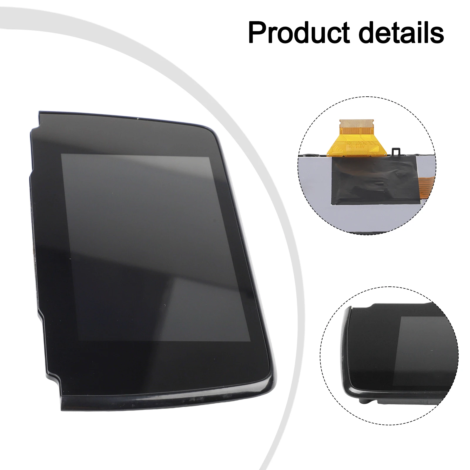 

Auto LCD Screen Navigation LCD Screen Car Repair Dashboard Upgrade High Universality Fitment Installation Kit Included