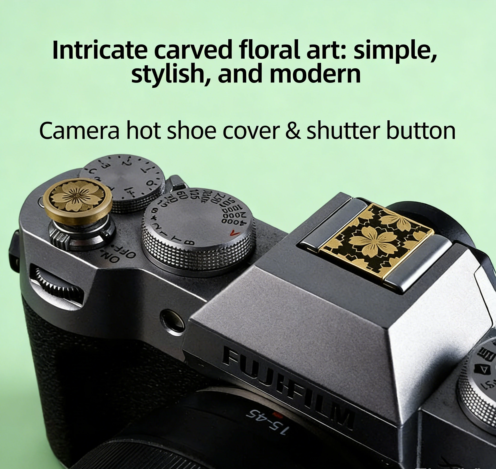 Tampa de Proteção para Hot Shoe de Câmera em Metal para Sony, Pentax, Fujifilm, Nikon D750, D610, D800, D810, D850, Olympus, Panasonic, Canon – Decoração para Câmera