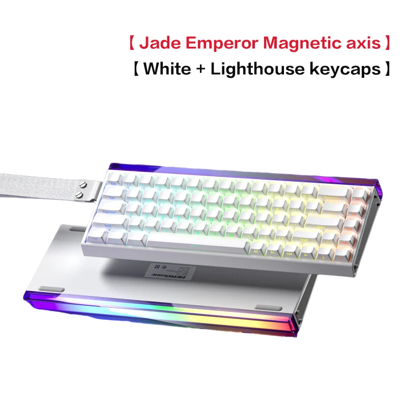 AULA HERO 68 HE Magnetic Axis Keyboard RT Wired Gaming Mechanical Keyboard with RGB Lighting 8K Polling Rate Side Engraving