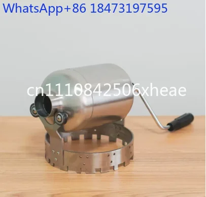 Hand Coffee Bean Dryer Roaster - Home Use Coffee Bean Roasting Machine Air Popcorn Popper for Coffee Enthusiasts