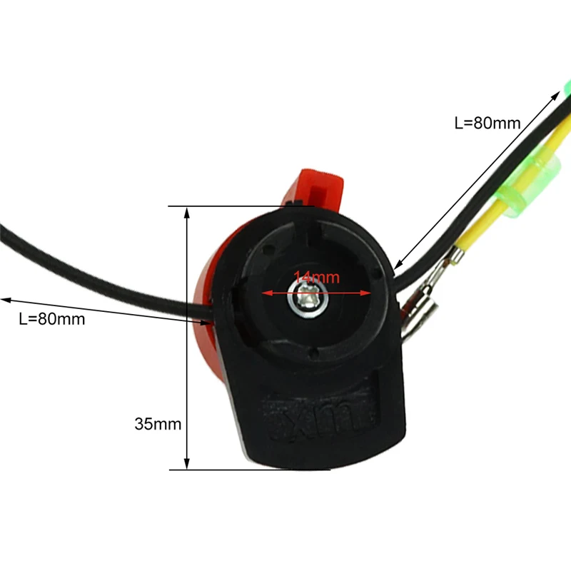 1/2/5Pcs ON Off Interruptor de Paragem Do Motor Para Motores A Gasolina 168F 170F 173F 177F Honda GX120 GX160 GX200 GX240 GX270 GX340 GX390