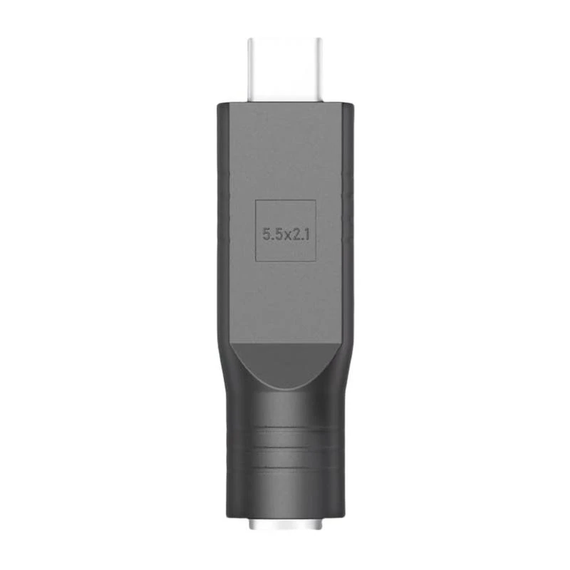 

DC5521 to USB C Adapter for Mini Satellite Dish 20V Input Type C to DC5.5x2.1mm Converter Supports 100W Charging