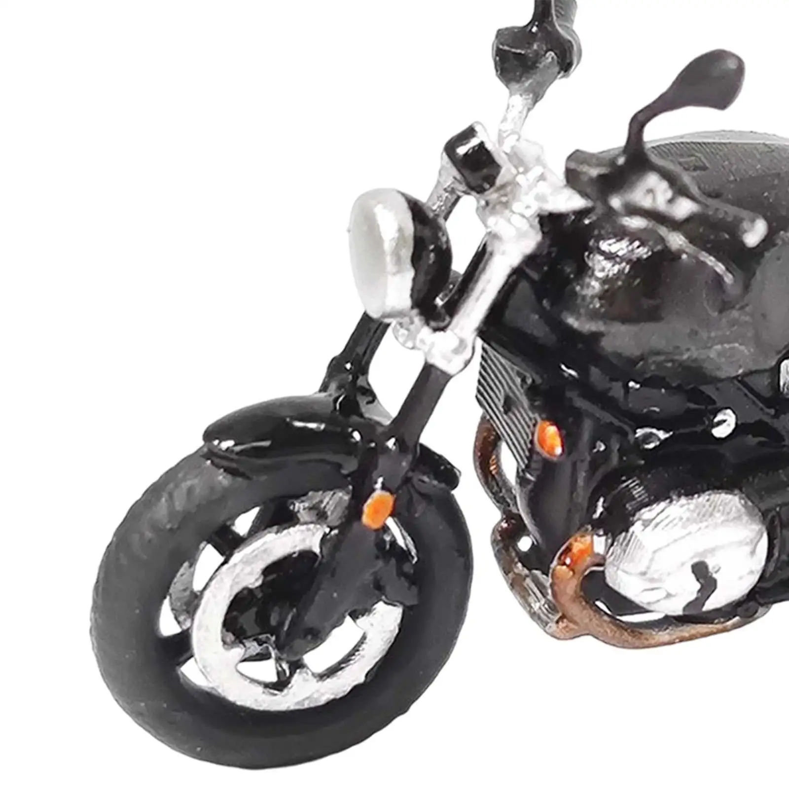 1/64 Figuren Motorrad Dioramen Architekturmodell Sandtisch Szene Miniaturen
