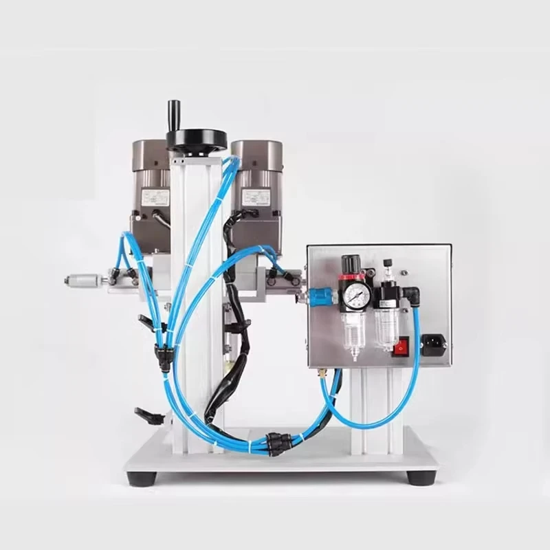 XLSGJ-6300 220 В полуавтоматическая укупорочная машина для бутылок с утконосом, пластиковая укупорочная машина для затяжки воды, укупорочная машина для бутылок с утконосом