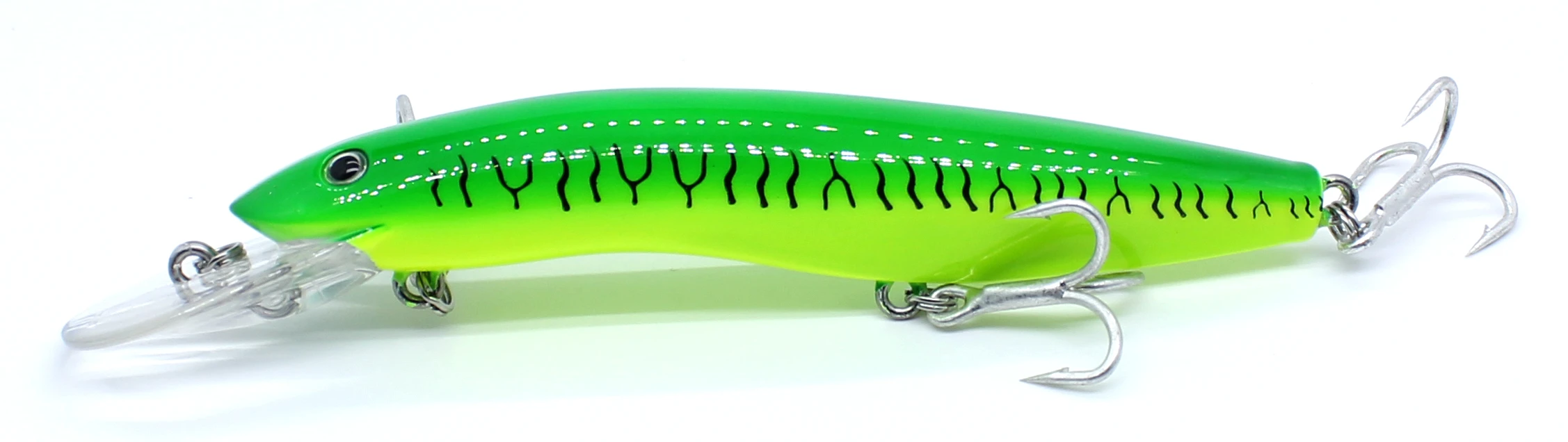 AOCLU Schwimm Minnow 125mm 26g Harten Köder Jerkbait Rassel 1PC Draht Für Tiefe Meer Boot Felsen Locken 4X Höhen Haken Japan Qualität – Detail 23
