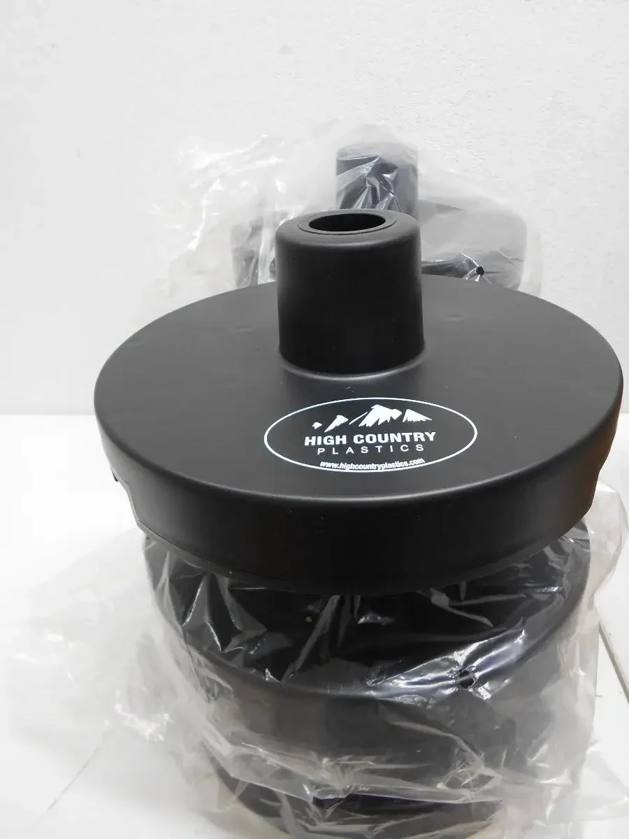 Authenticity guarantee.PB-6 Pole Bending Bases, Set of 6, Black