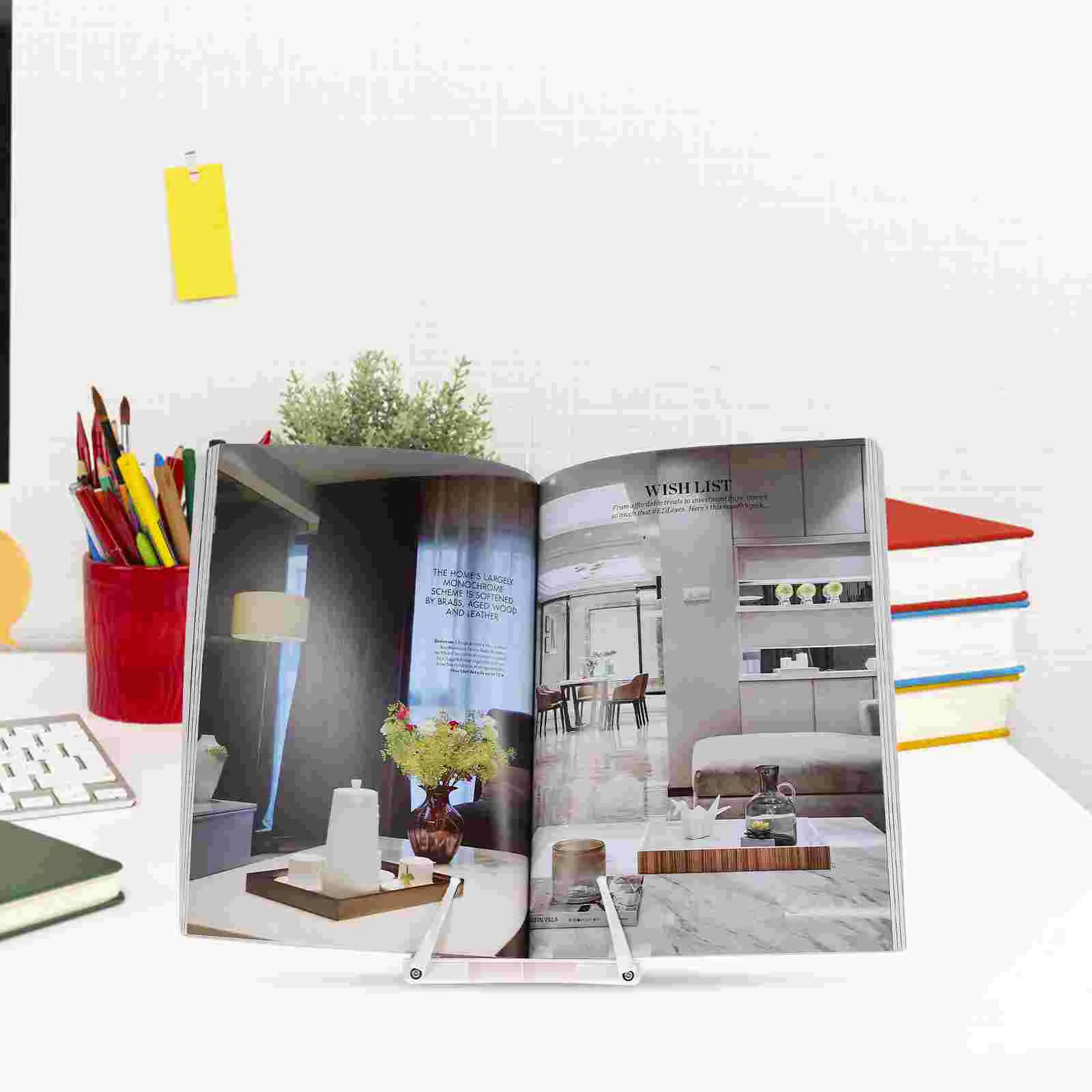 Tragbare Lesebücherregal Rest Desktop Kleinkinder Stehen Lehrbuch Abs Verstellbares Rack