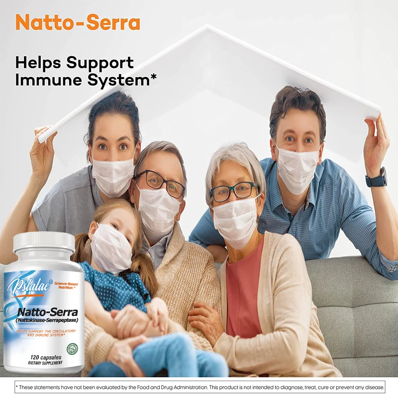 Natto-Serra - Promotes A Healthy Immune Response and Supports Healthy Circulation