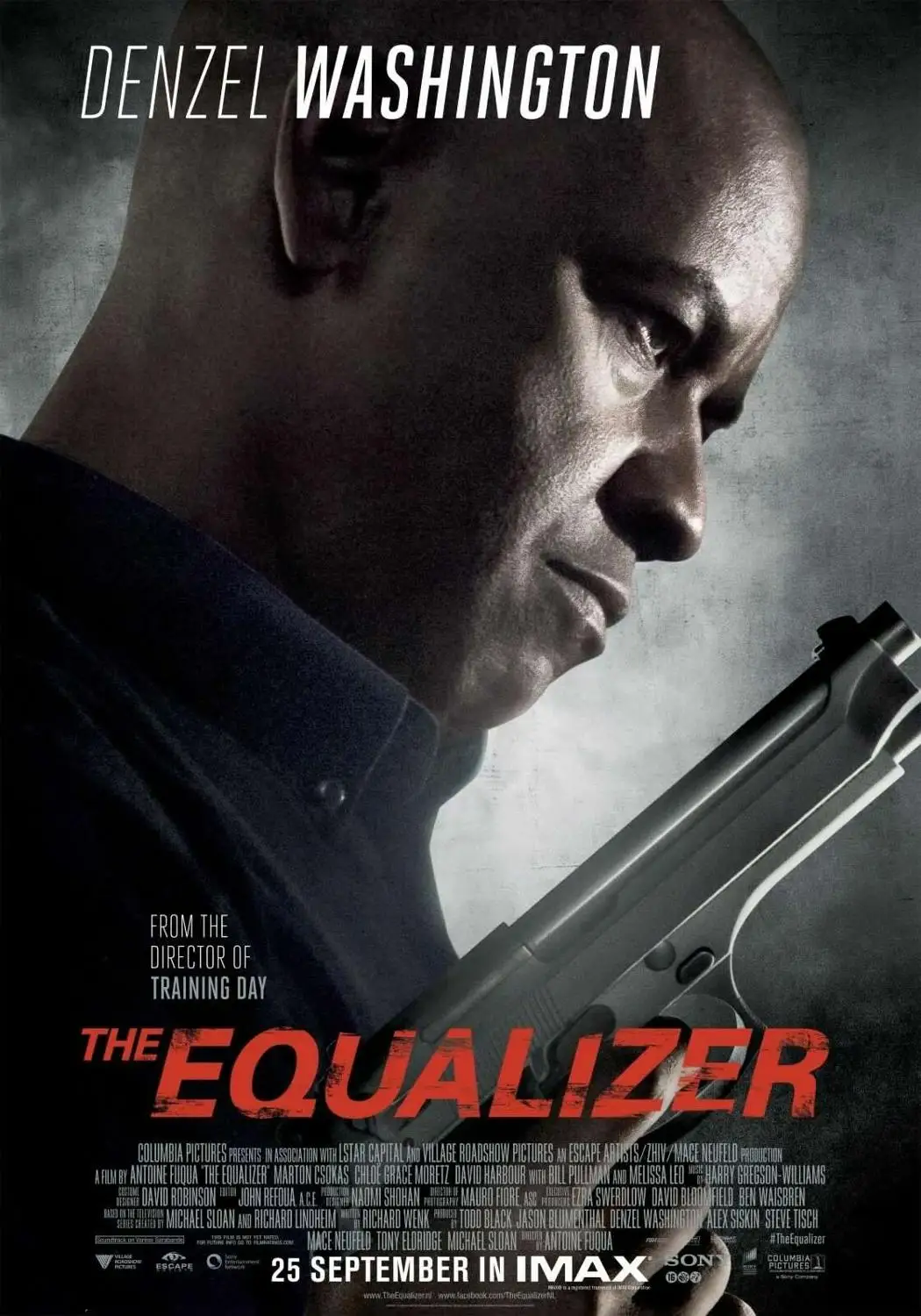 The Equalizer (2014) Movie - Denzel Washington, Marton Csokas NEW Art print Silk poster Home Wall Decor