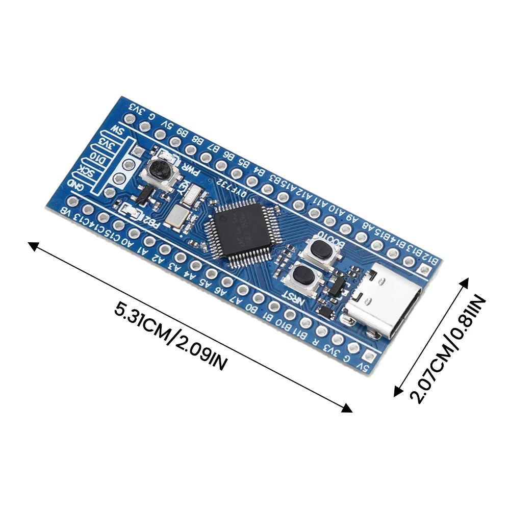 코어 보드 개발 보드, STM32 최소 시스템 보드, 마이크로컨트롤러 학습 보드, TYPE-C 인터페이스, STM32F103C8T6