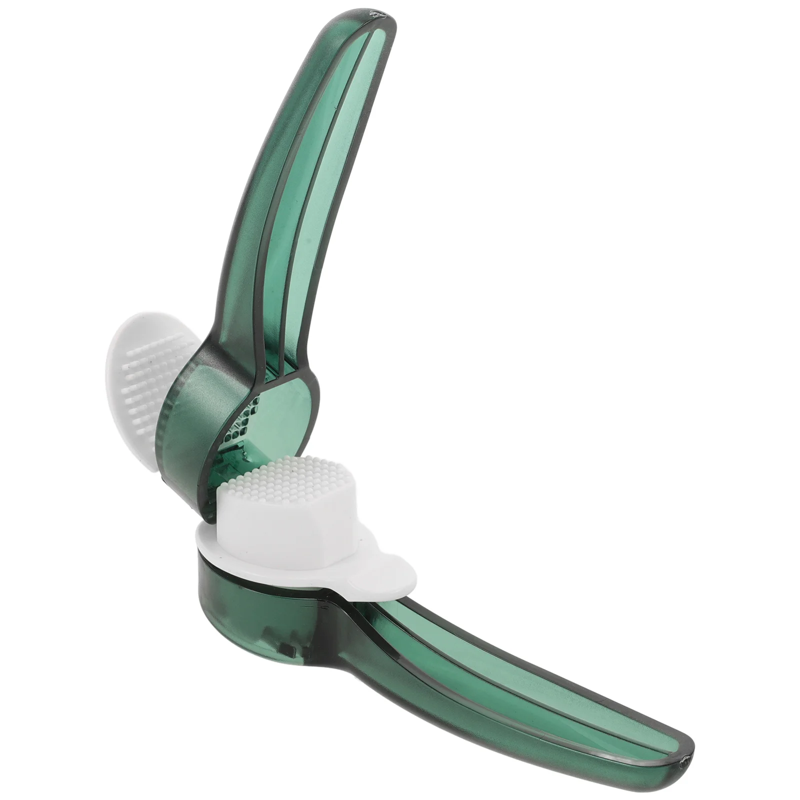 

Garlic Press Mincer Slicer Manual Kitchen Tool Crusher Ginger Peeler Easy Clean Plastic Vegetable Fruit Gadgets