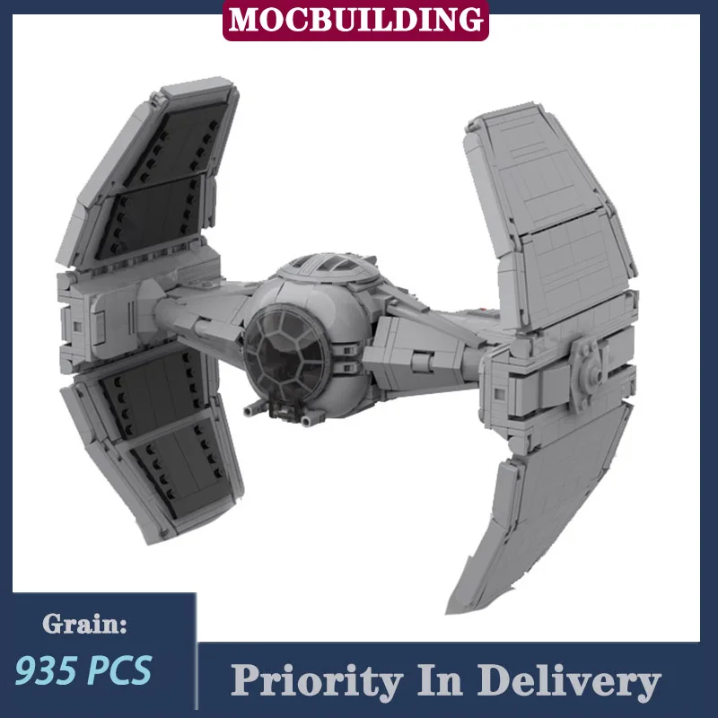 

TIE/ad v1 Star Fighter Series Model Building Blocks MOC Hangar Space Movie Collect Toys And Gifts