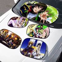 Anime CODE GEASS Hangyaku No Lelouch Car Sunshade Window Heat Insulation Inside Side Curtain Privacy Car