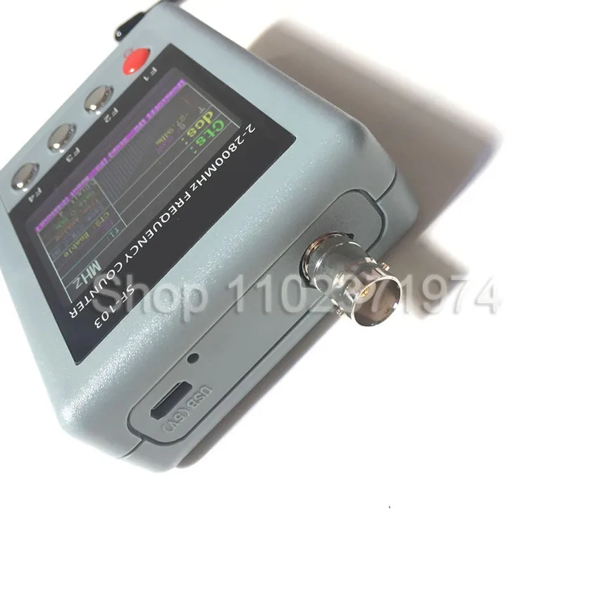 SF-103 DMR Digital Signal Testable SF103 2MHz-200MHz/27MHz Tester 27Mhz-2800Mhz Decoder Portable Frequency CTCCSS/DCS