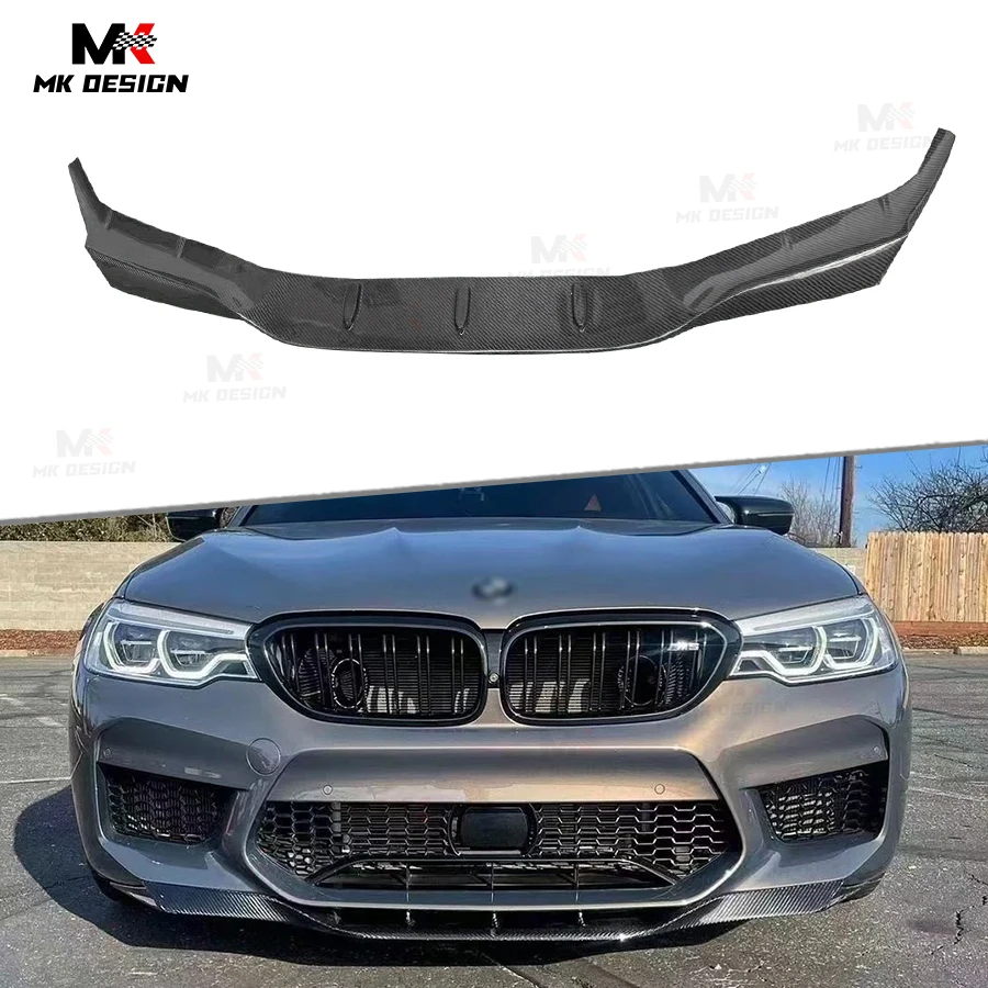 

Carbon Fiber RKP Style Front Bumper Lip Chin Spoiler for BMW F90 M5 2017-2020 Front Lip Splitters Car Styling