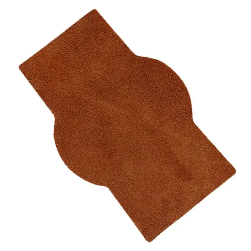 Erhu Accessories Anti Skid Pad Erhu Pad Accessories Cowhide Brown Erhu Mats With Adhesive Musical Instrument Erhu Accessory For