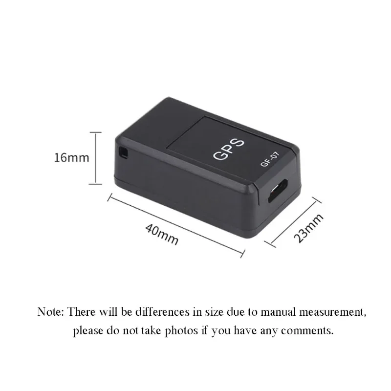 Car strong magnet adsorption-free installation-free GPS locator high-precision anti-lost device for elderly children and pets