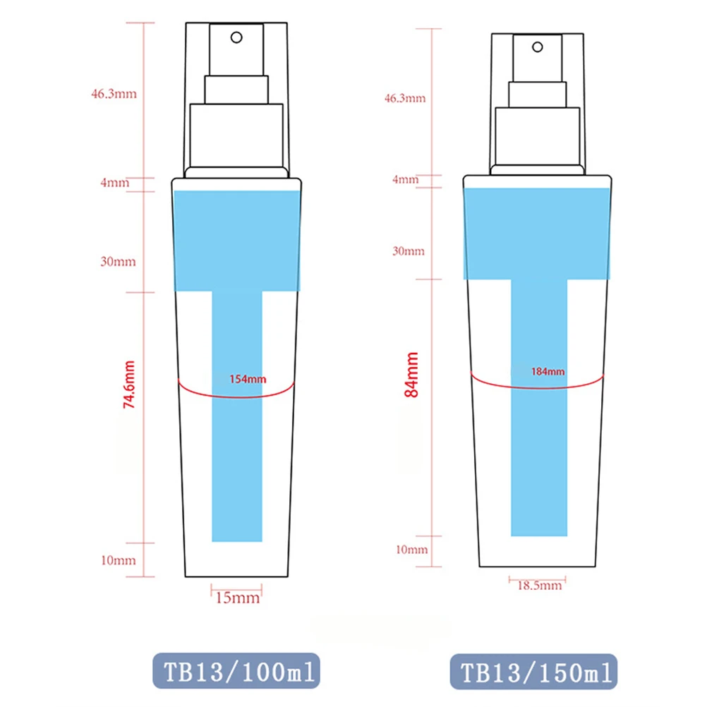 

3 Pcs Liquids Bottle Simple Pink Plastic Dispenser Leakproof Refillable Subpackaging Lotion Bottle Reusable