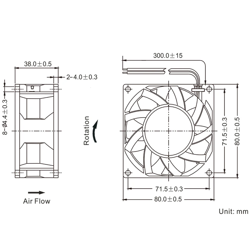 Powerful AC EC motor cooling SXDOOL 90mm 92mm x 38mm AC 110V 115V 120V 220V 240V Dual Ball Bearing EC Brushless axial fan