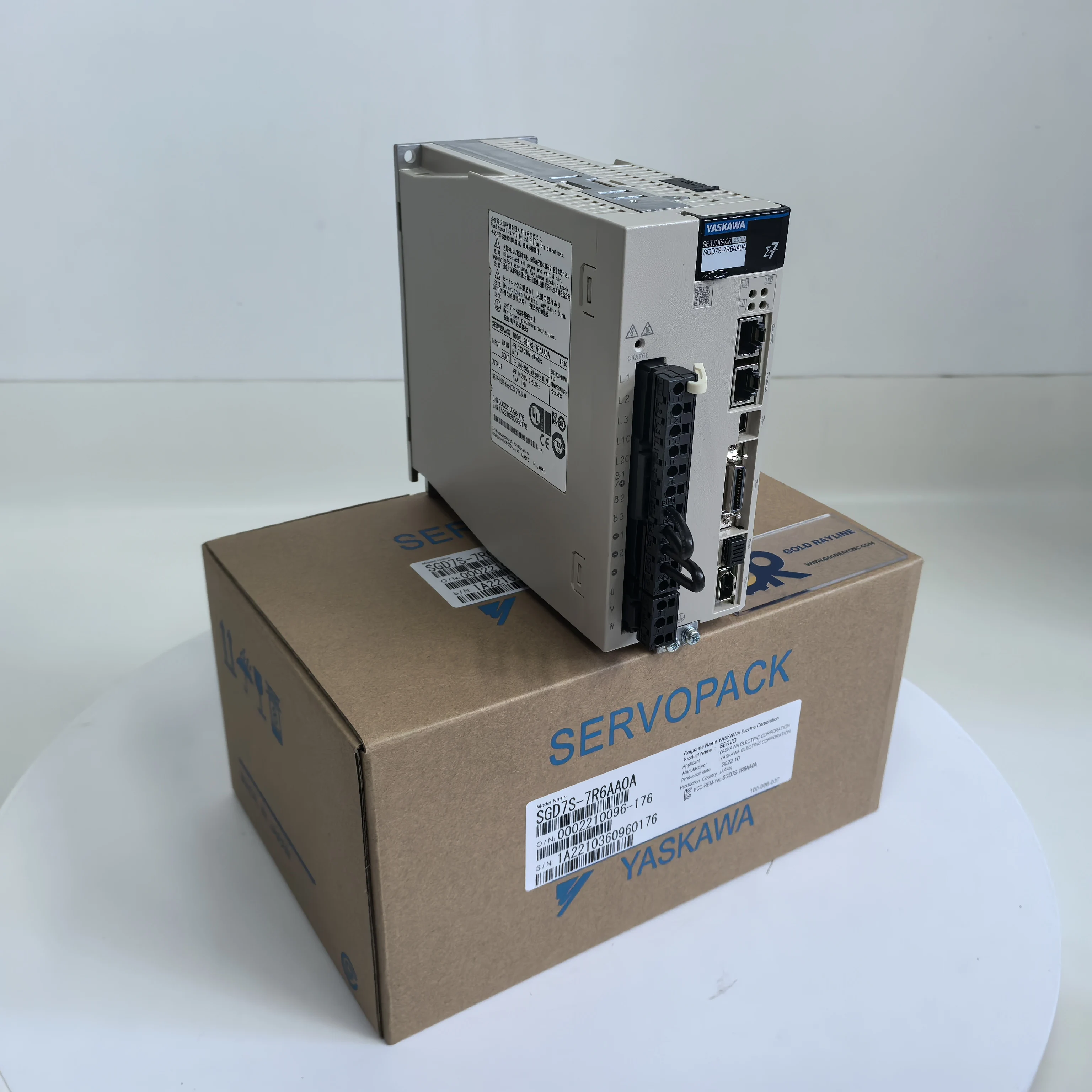 New Yaskawa SGD7S-7R6AA0A Servo Drive In Stock