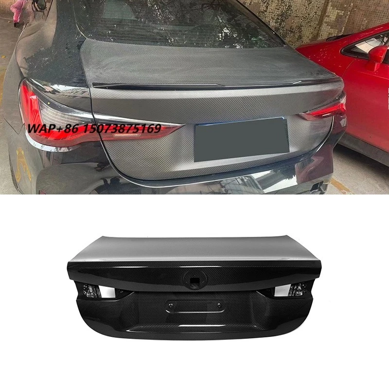 Dry Carbon Fiber OEM Style Trunk Lid Cover High Quality New Rear Car Replacement for G82 M4 2021+
