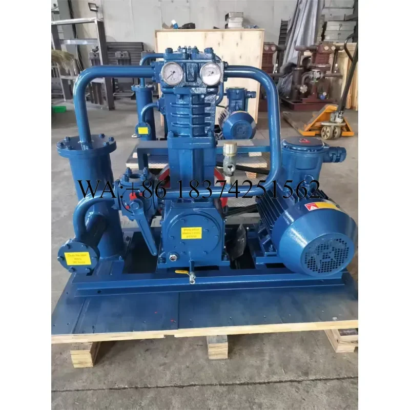 Wmwmnu for Hydrogen Compressor Piston Air Compressor 11kw High Pressure Gas Booster Pump Industrial Grade
