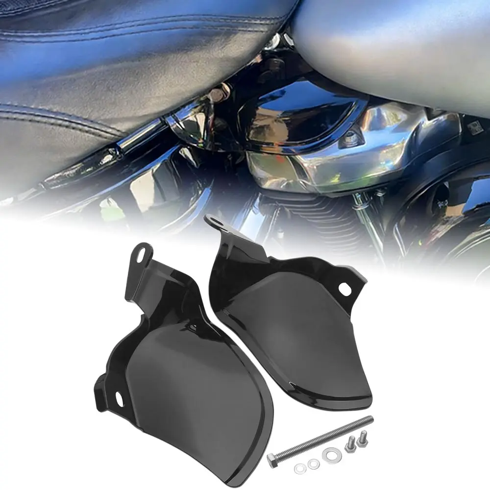 

Пара тепловых дефлекторов для Harley Fxbr/S 117/114 Flde Fxfb/S Flfb/S Flhc/S Fxlr/S/T Flsl Flsb Fxst Fxbb 2018-2026, черные