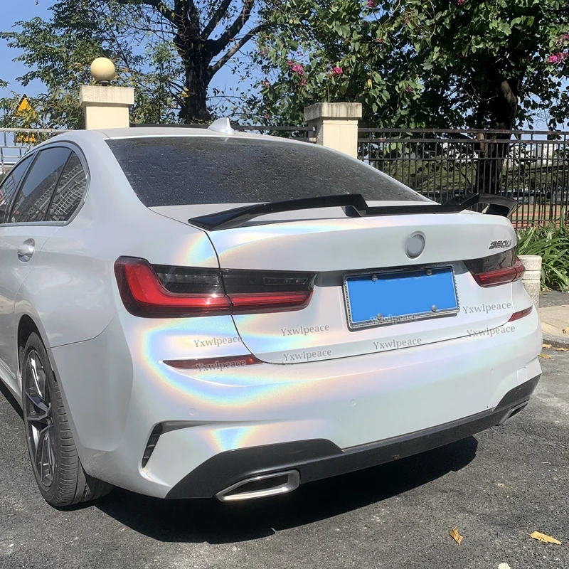 For BMW 3 series G20 G28 Spoiler 2019 2020 2021 2022 320i 325i 330i M340i ABS Material Rear Trunk Lip Wing Body Kit Accessories