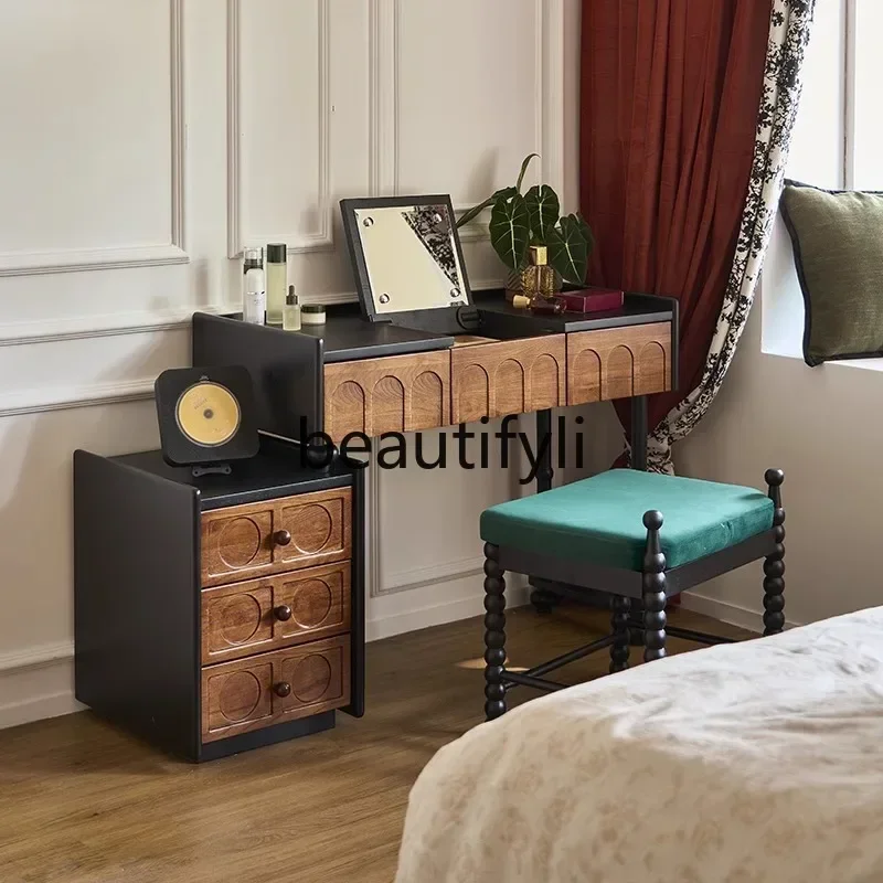 2003 Light luxury high-end makeup table, dresser, chest, integrated bedroom desk