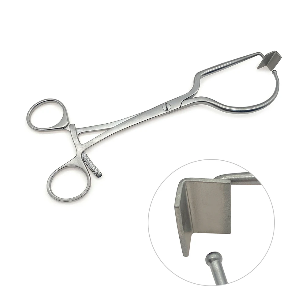 Reduction Forceps with Ball with Soft Tissue Protector Autoclavable Veterinary Orthopedics Pet Instruments Stainless Steel