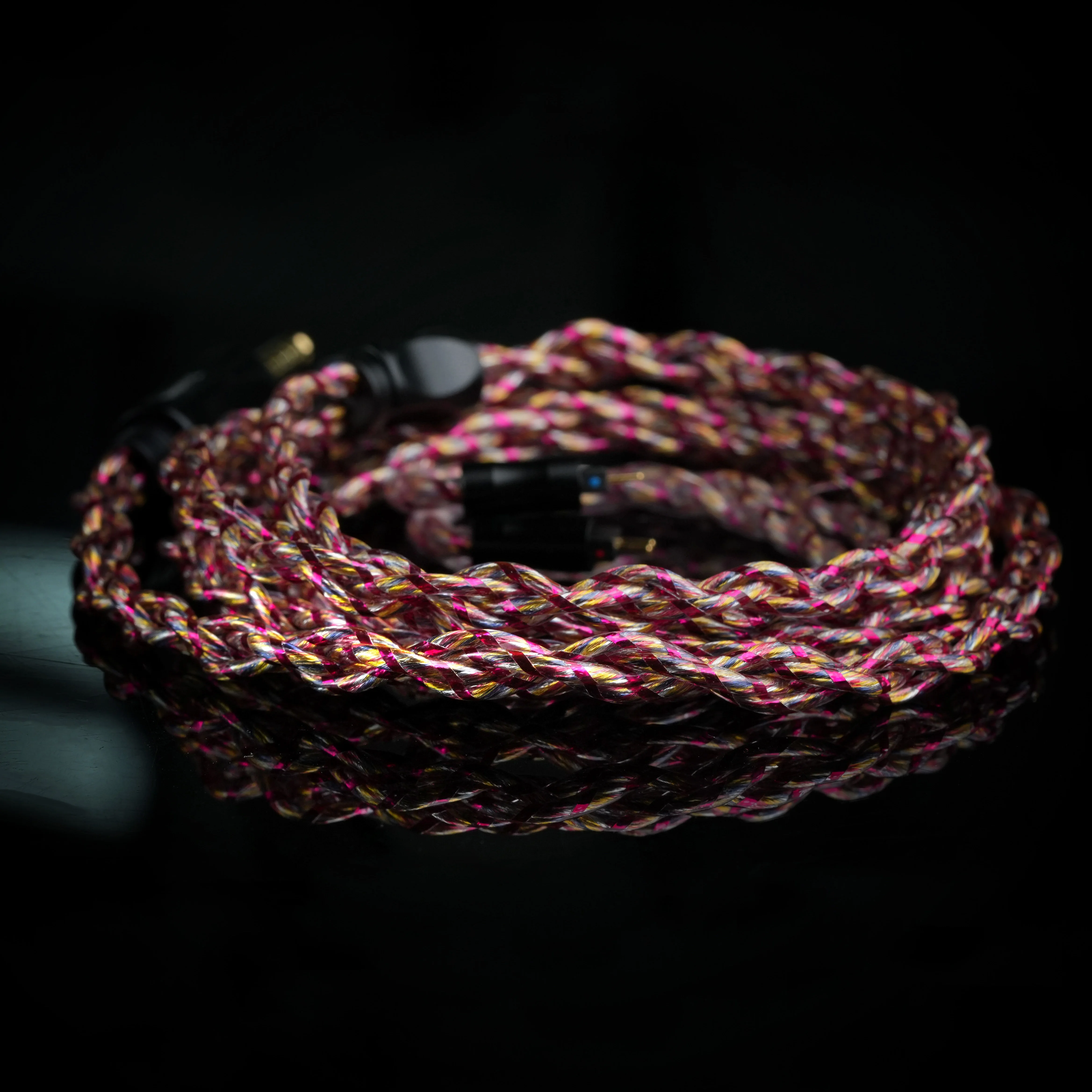 Trusted Audio REBEL Upgrade Cable for AFUL Performer / Xenns Top Pro, MMCX/0.78mm 2Pin/Recessed 2Pin/Dual 3.5mm
