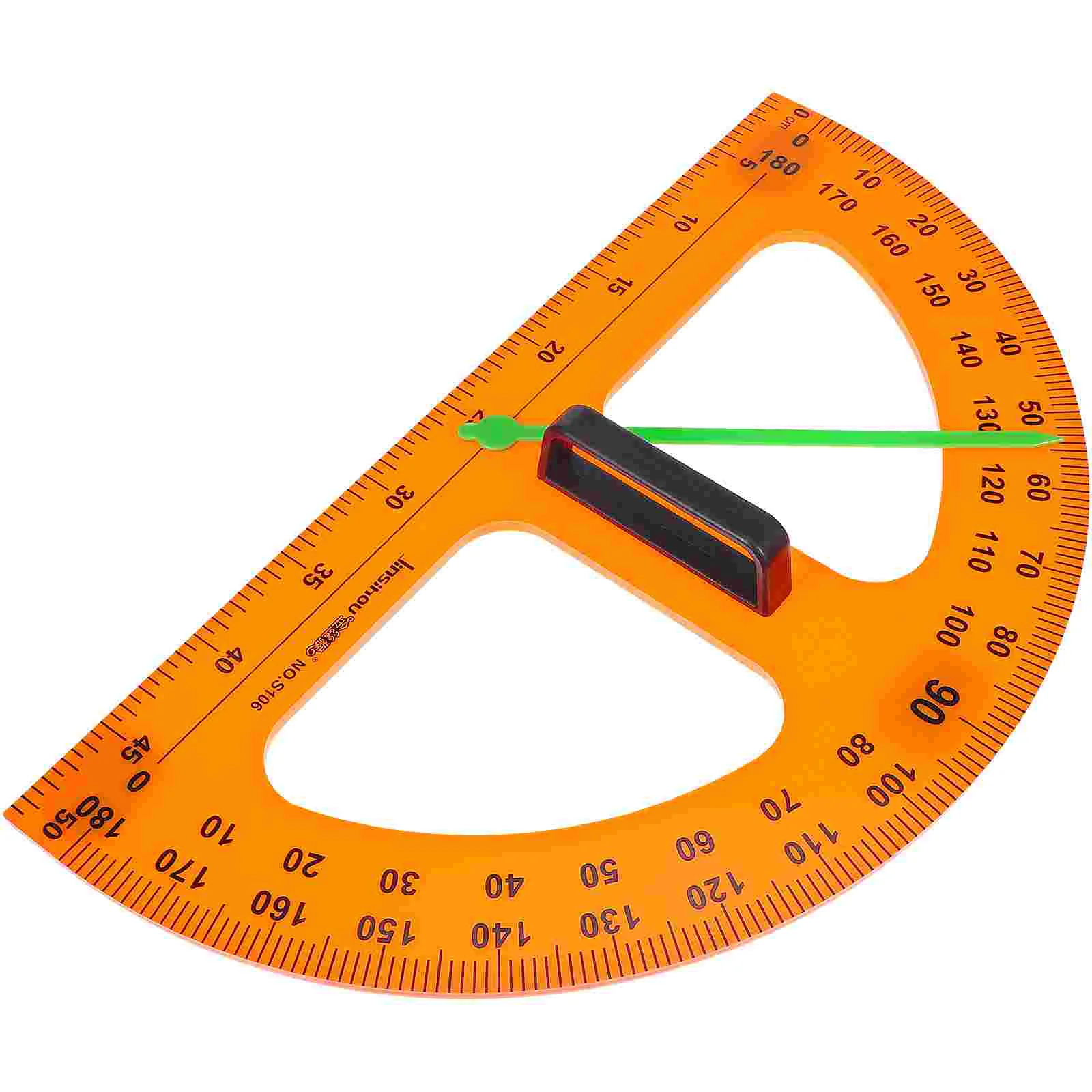 Teaching Protractor and Compass School Supply Angle Measuring Math Hand Tool Number Compasses