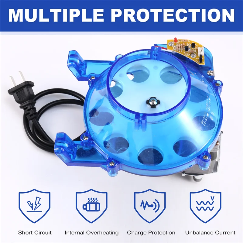 

ODIES-Blue Coin Hopper Plastic Tokens Coins Wheel Motor For Slot Arcade Machine Cabinet Parts Fruit Game Accessories US Plug