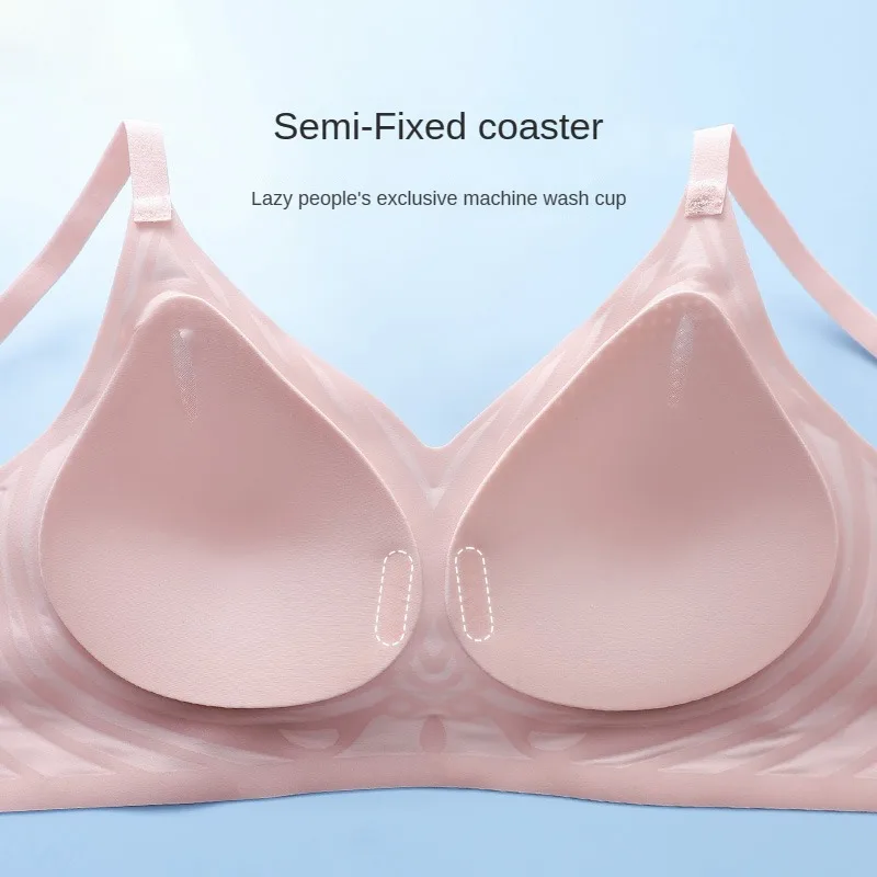 new Summer Ultra-thin Women\'s Seamless Sexy Bra Fashion Push-Up Bra Without Steel Ring Underwear Bra With Padded Top Underwear