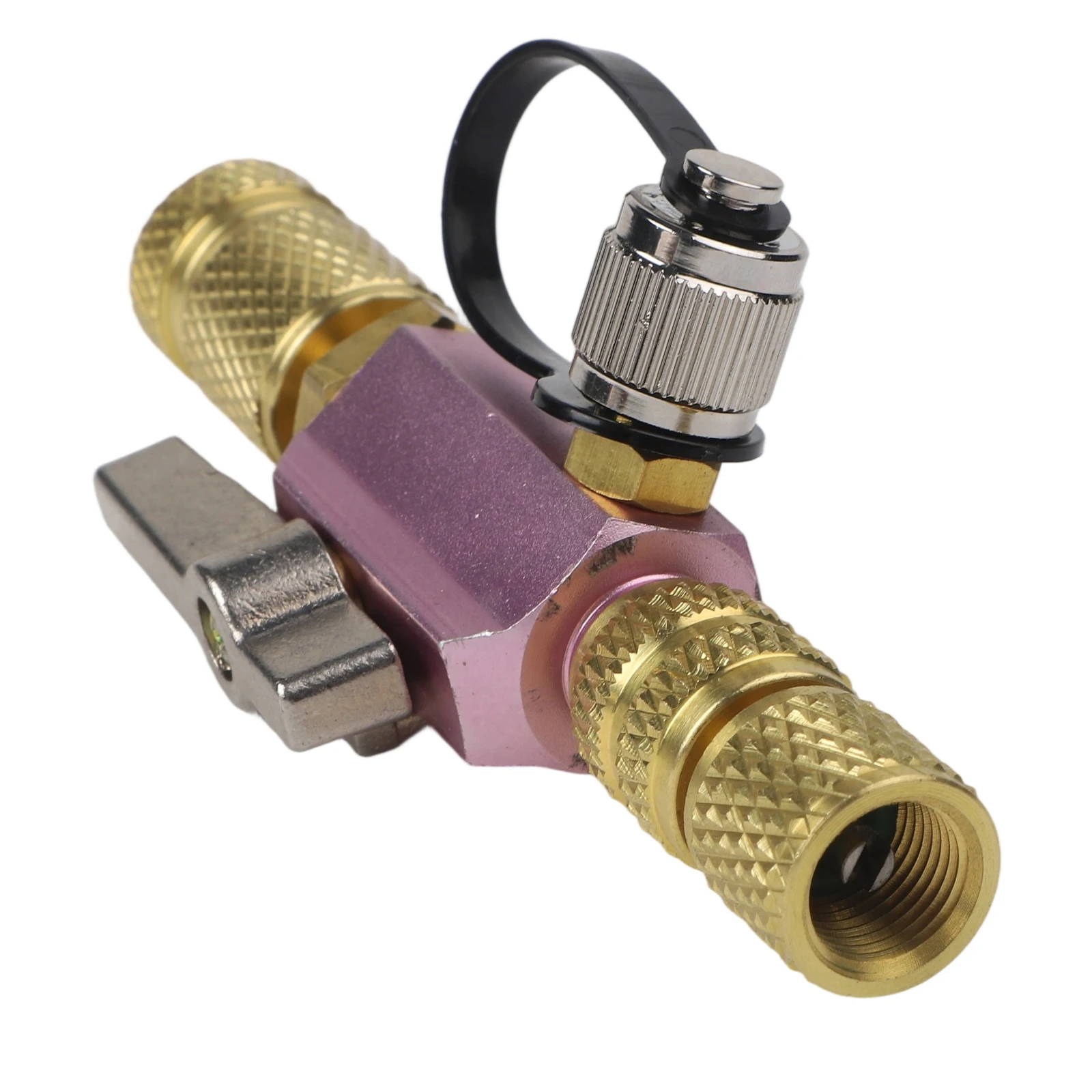 

R410A Инструмент для удаления сердечника клапана с вакуумным рейтингом, 5/16 дюйма, внутренняя раструб X 1/4 дюйма, эффективный инструмент для удаления сердечника клапана с наружной резьбой